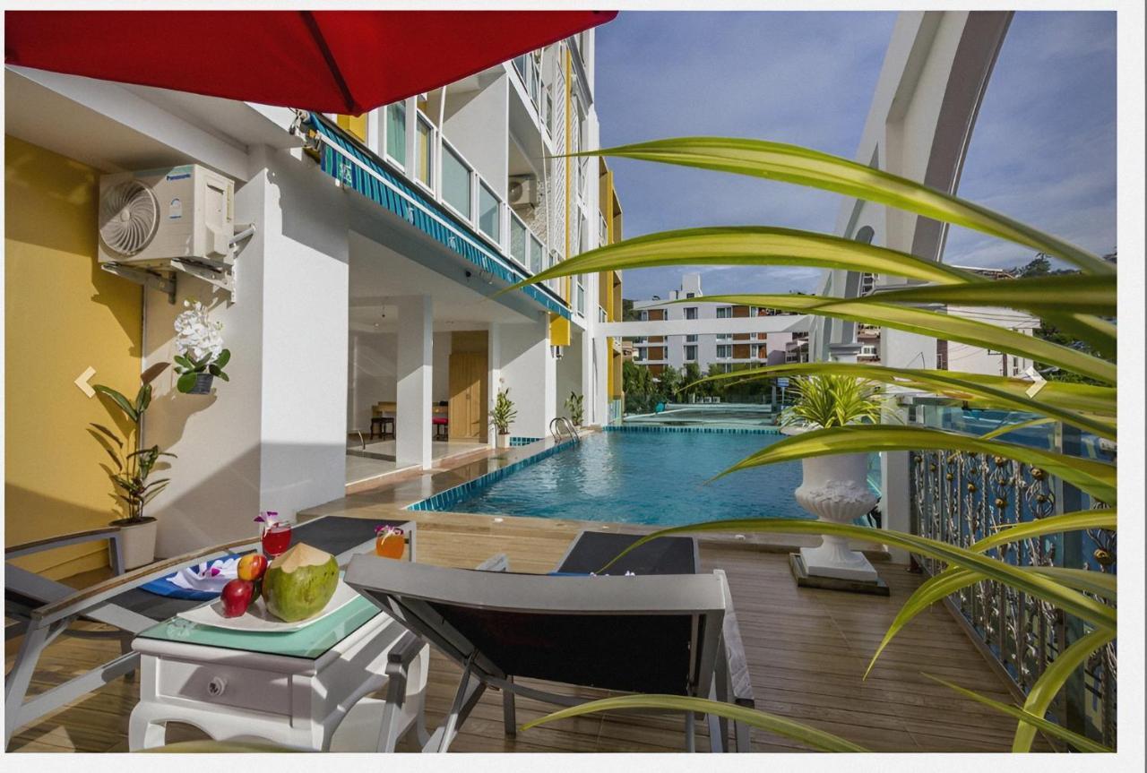 Hotel Lucky Sun Patong Esterno foto